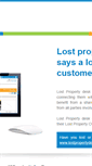 Mobile Screenshot of lostpropertydesk.com